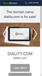 Mobile Screenshot of diality.com